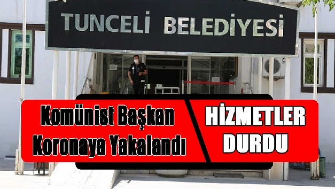 Tunceli Belediyesi’nde Kırmızı Alarm