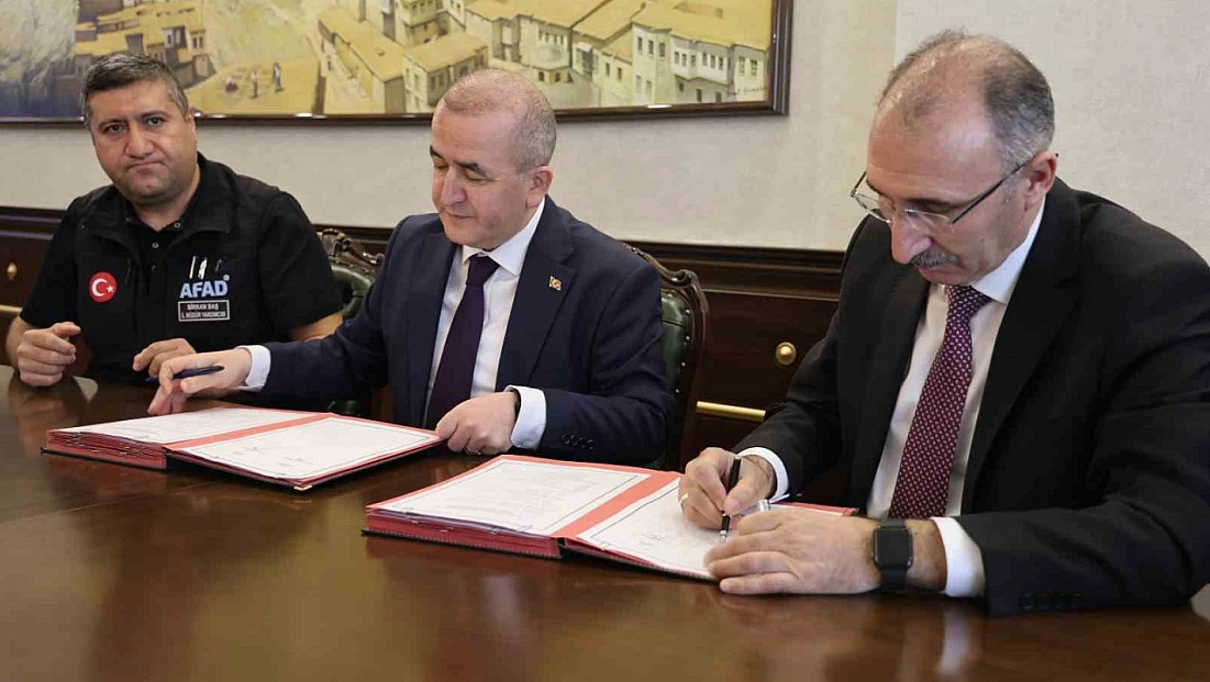 Elazığ'da 'Afet Eğitim İşbirliği' Protokolü