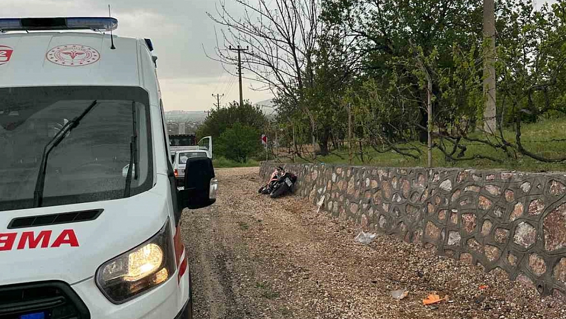 Elazığ'da Motosiklet Kazası