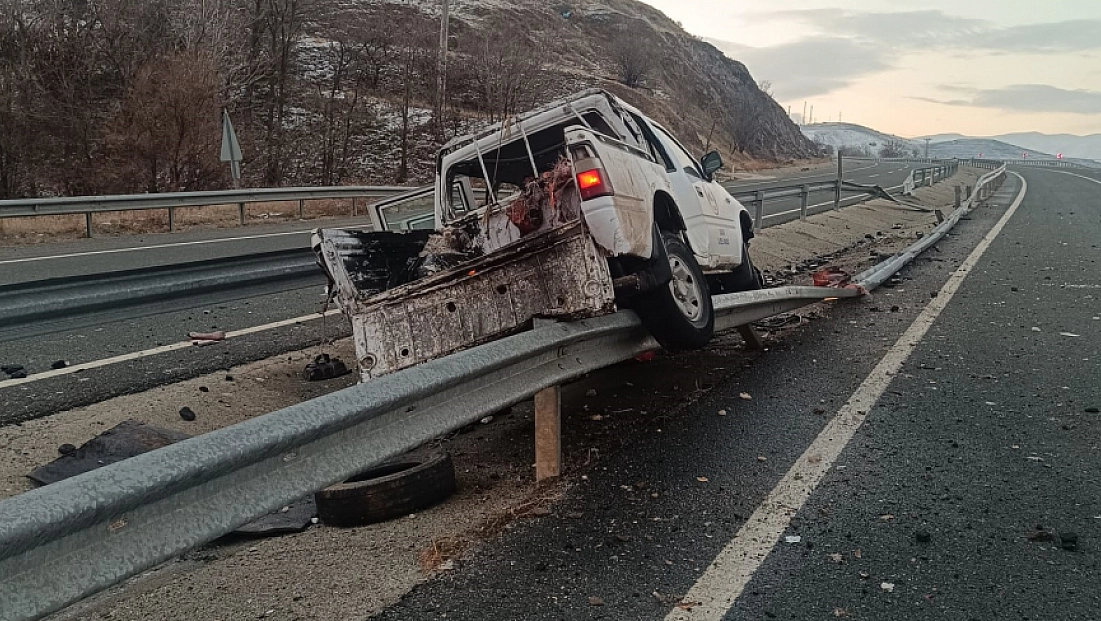 Elazığ’da Trafik Kazası!