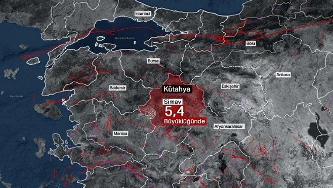 Kütahya'da Korkutan Depremler!