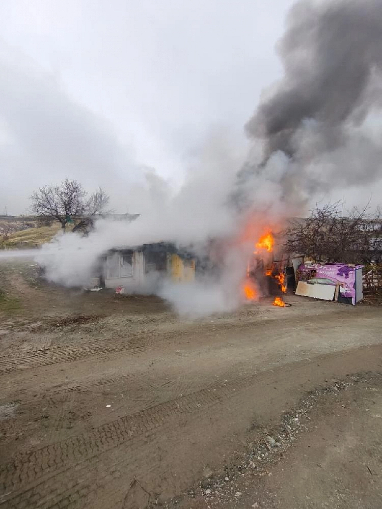 Elazığ'da Yangın!