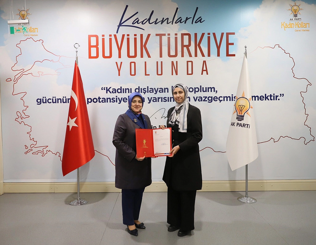 AK Parti Kadın Kollarına Yeni Atama