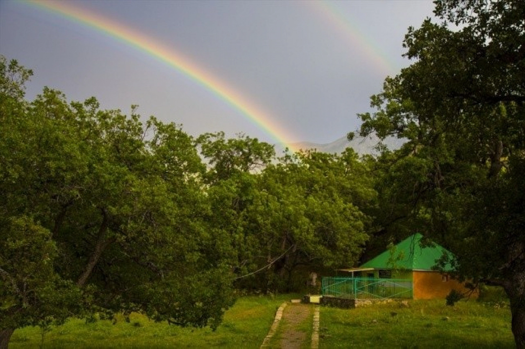 Kadim Şehir Palu'da Gökkuşağı