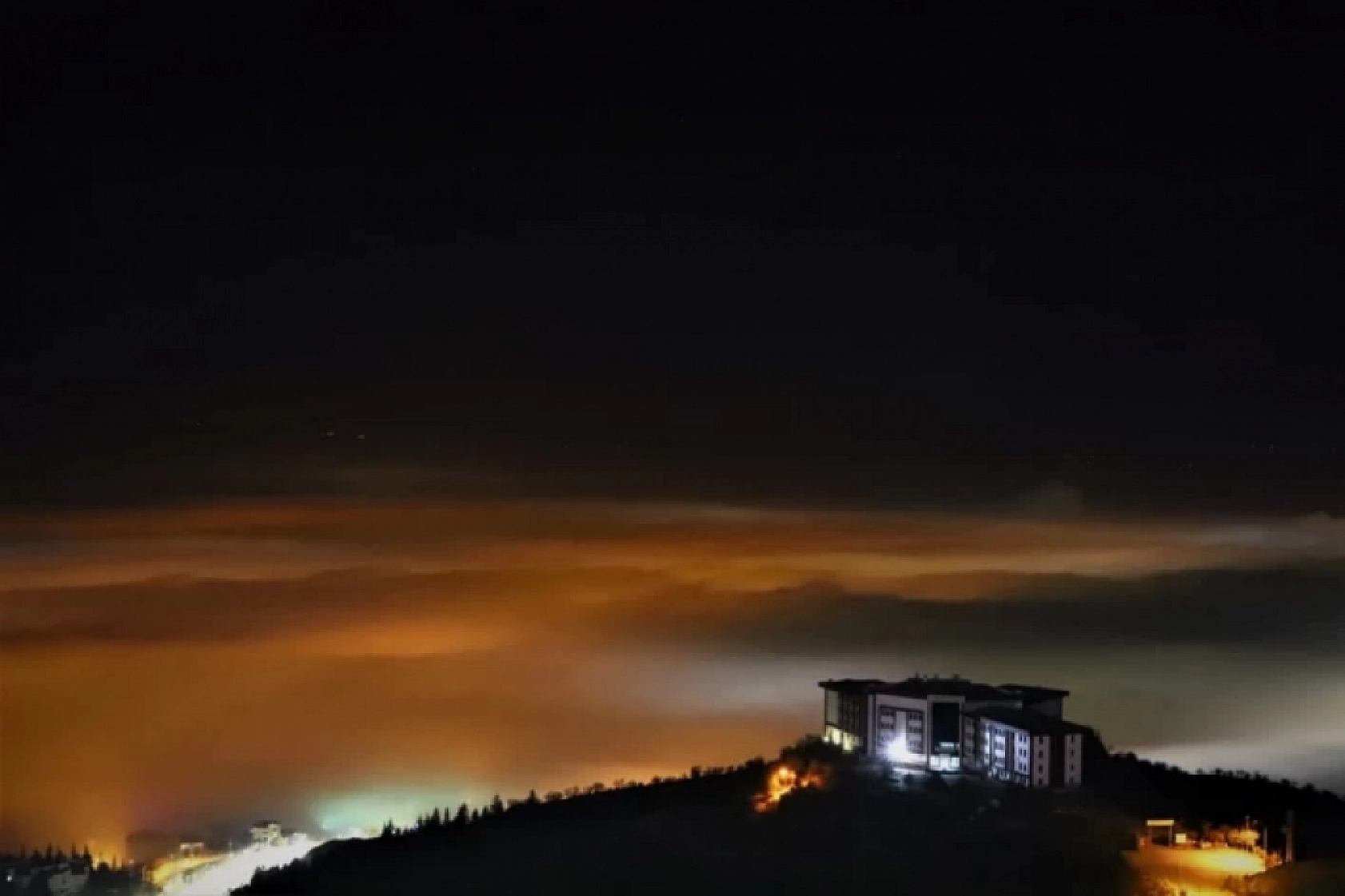 Elazığ Yoğun Sis'te Kayboldu!