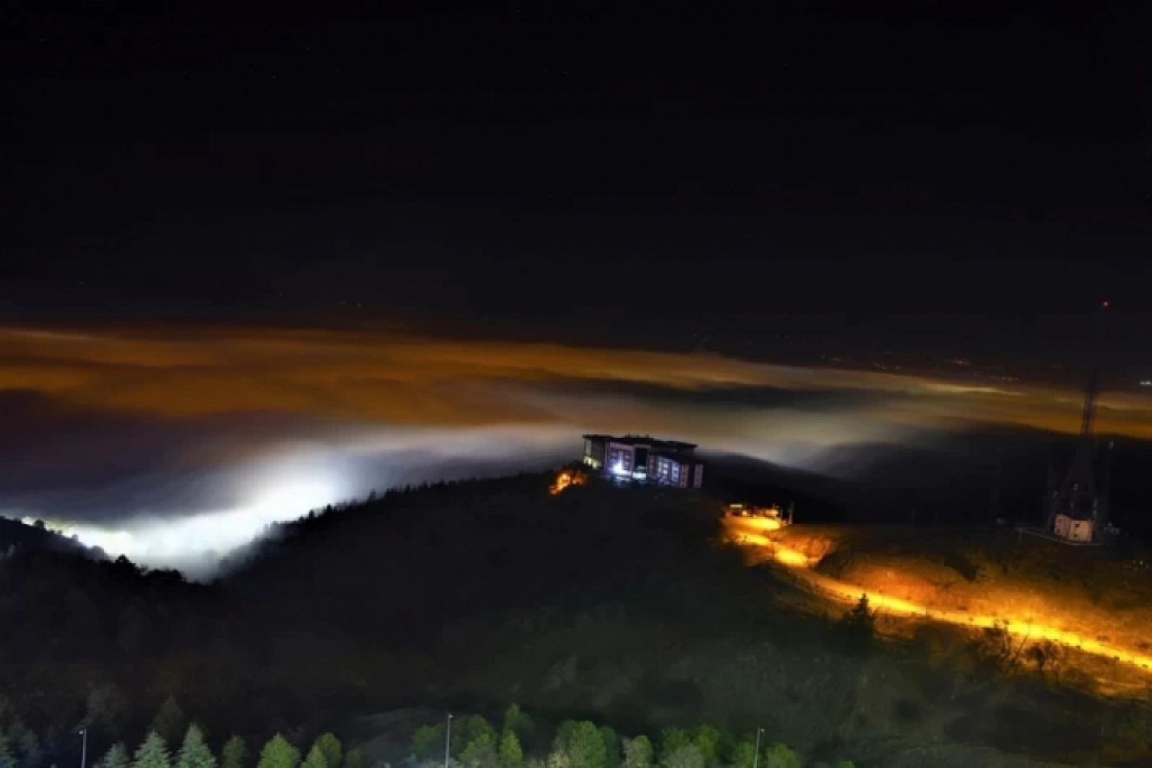 Elazığ Yoğun Sis'te Kayboldu!