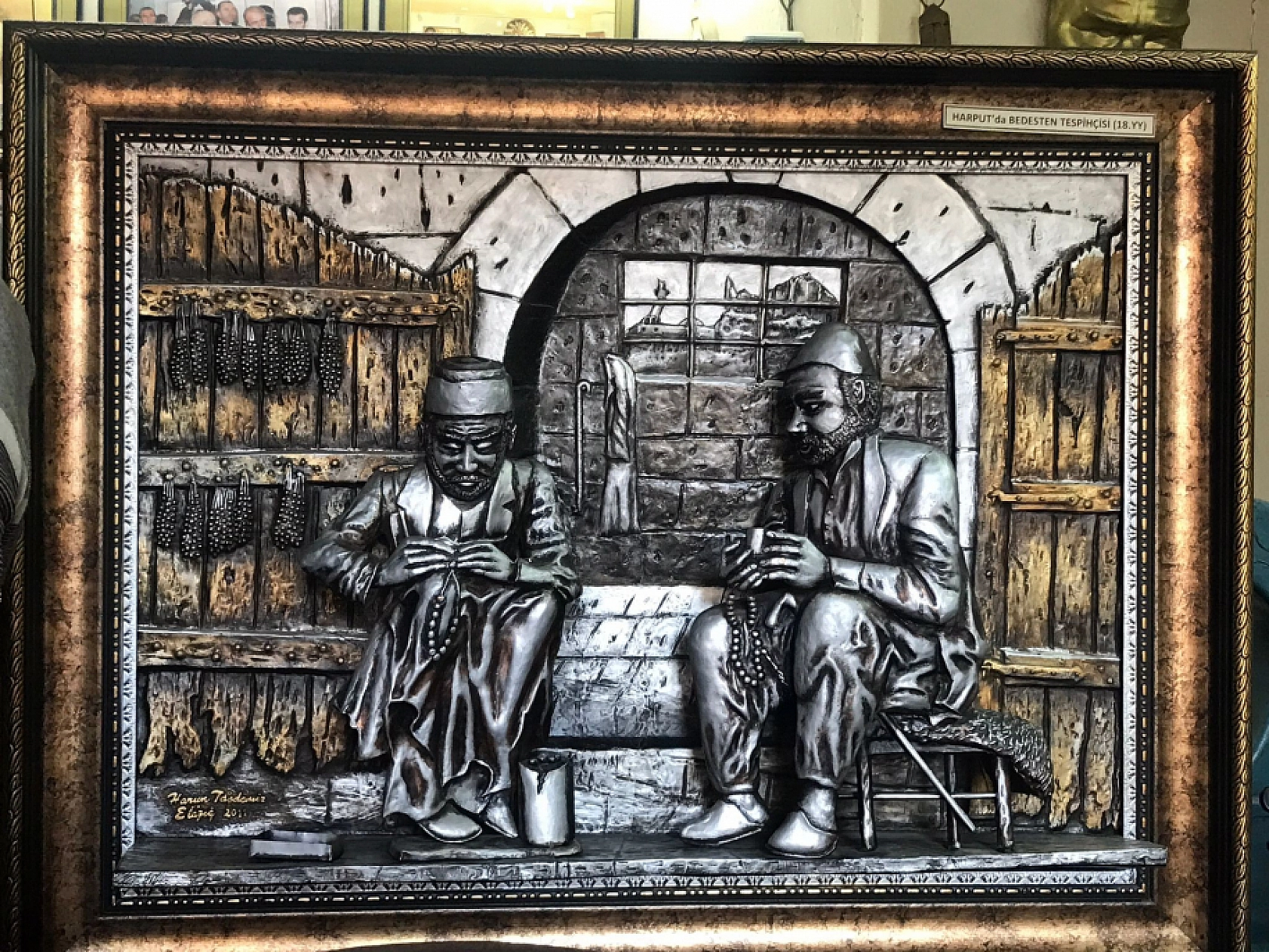 Türkiye'nin Tek Bakır Rölyef Sanatçısı Elazığ'da!