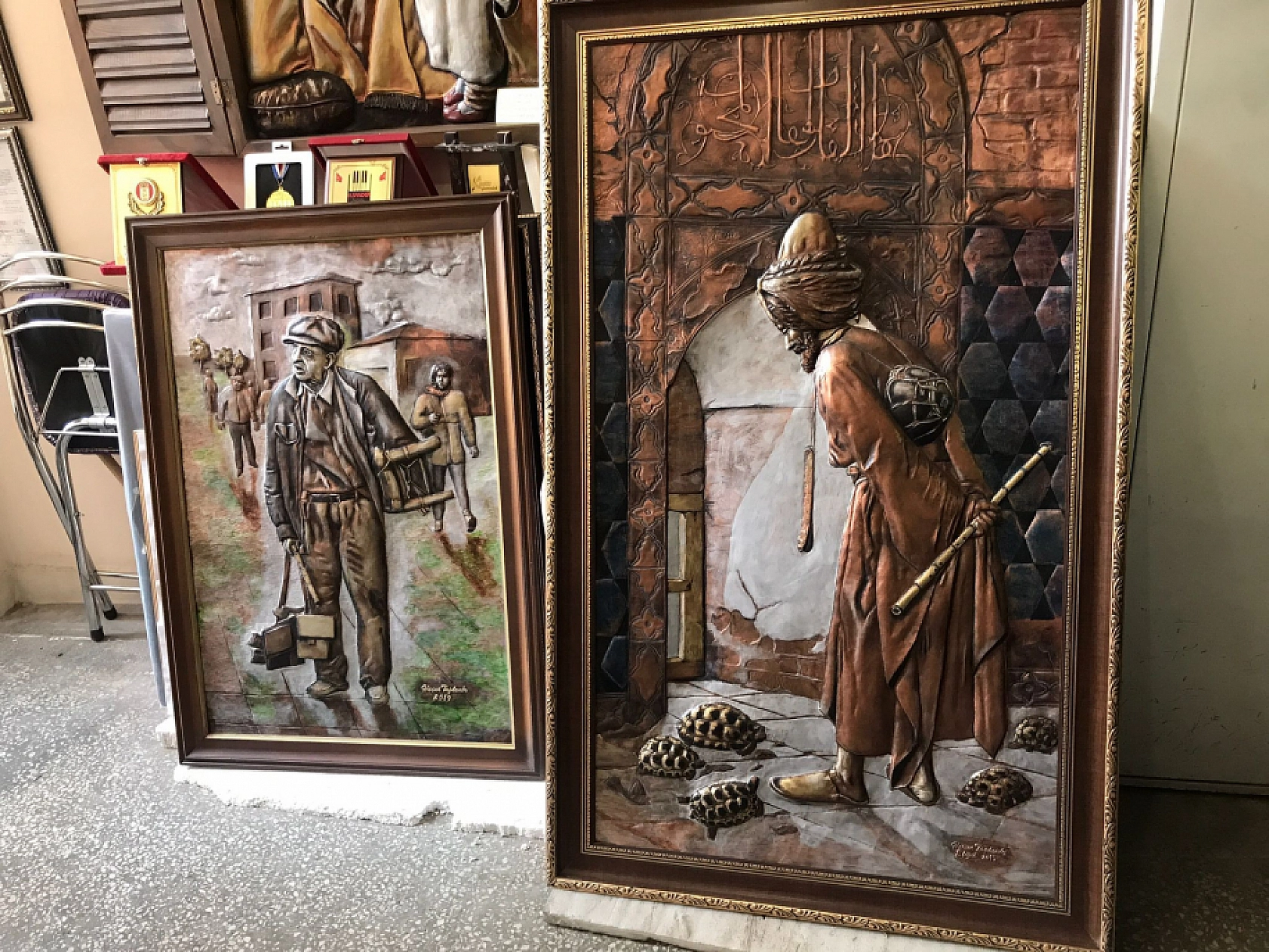 Türkiye'nin Tek Bakır Rölyef Sanatçısı Elazığ'da!