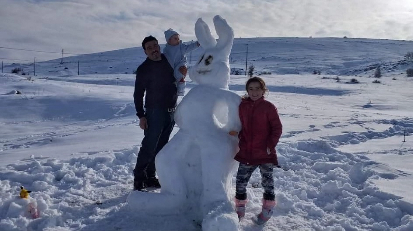 Kardan Heykeller Görenleri Şaşırttı