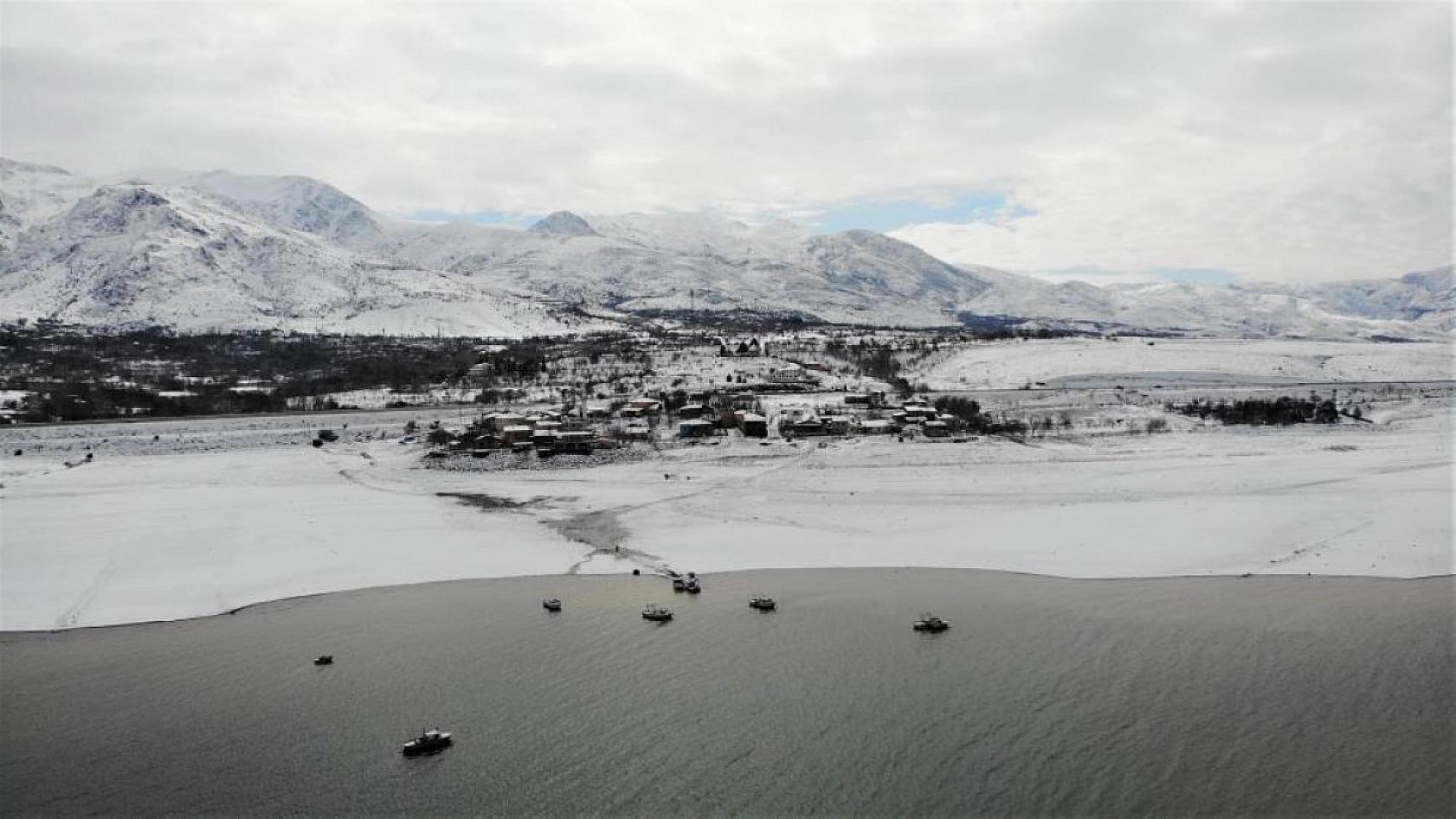 Şirin Köy'den Kar Manzaraları