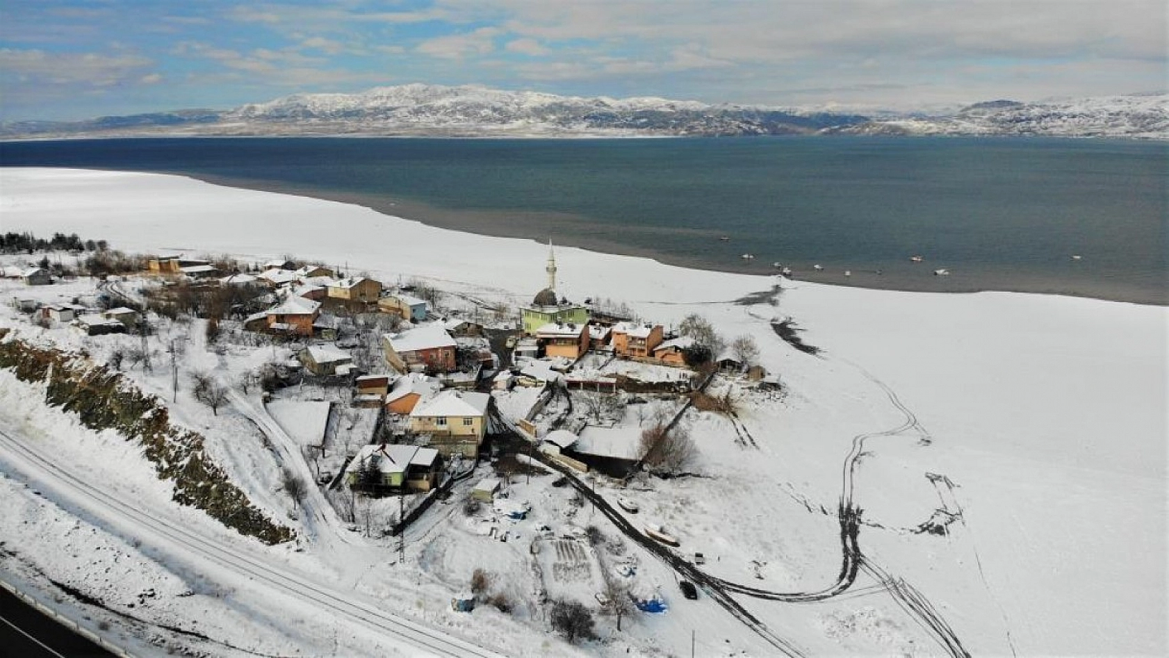 Şirin Köy'den Kar Manzaraları