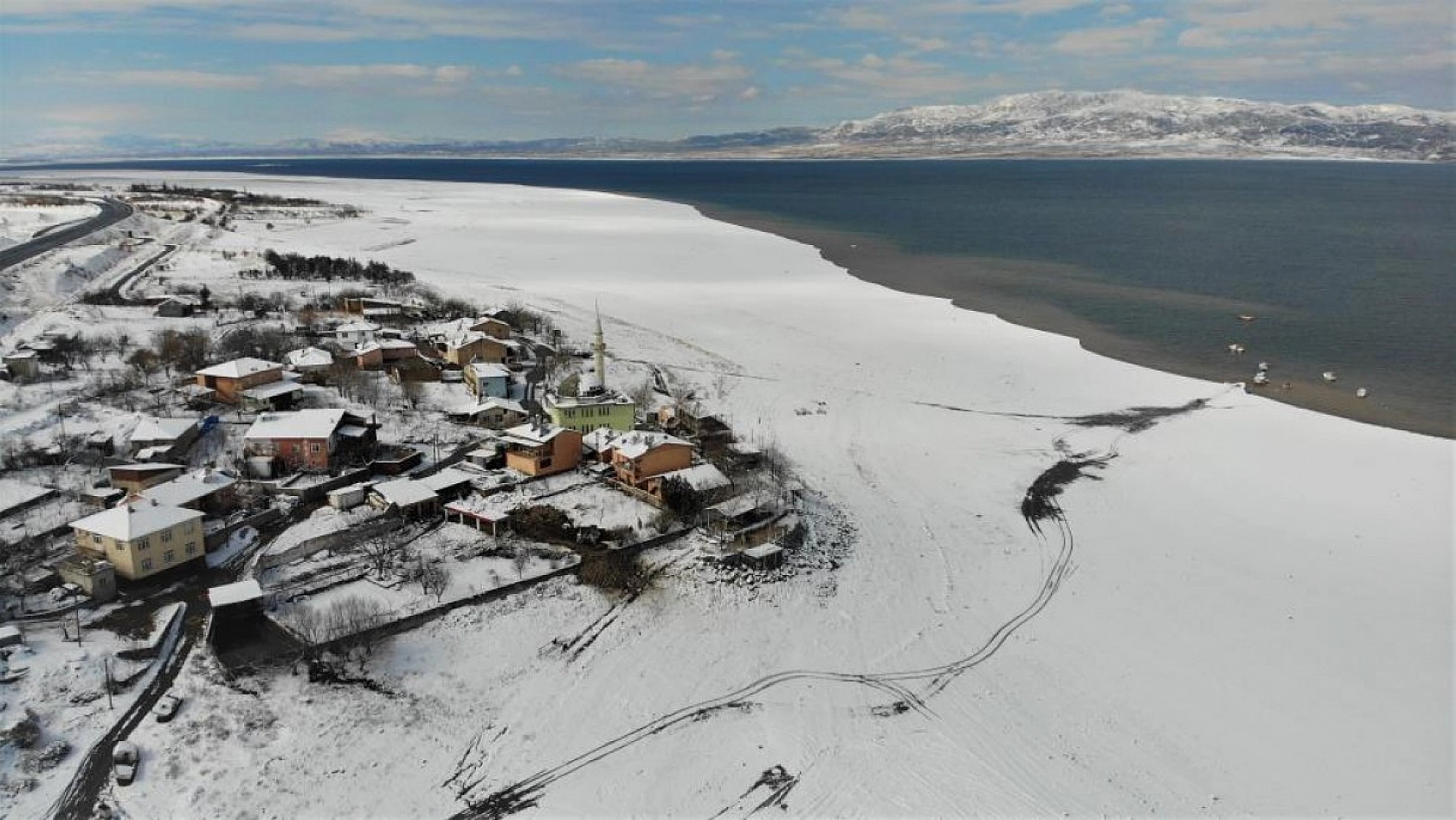 Şirin Köy'den Kar Manzaraları