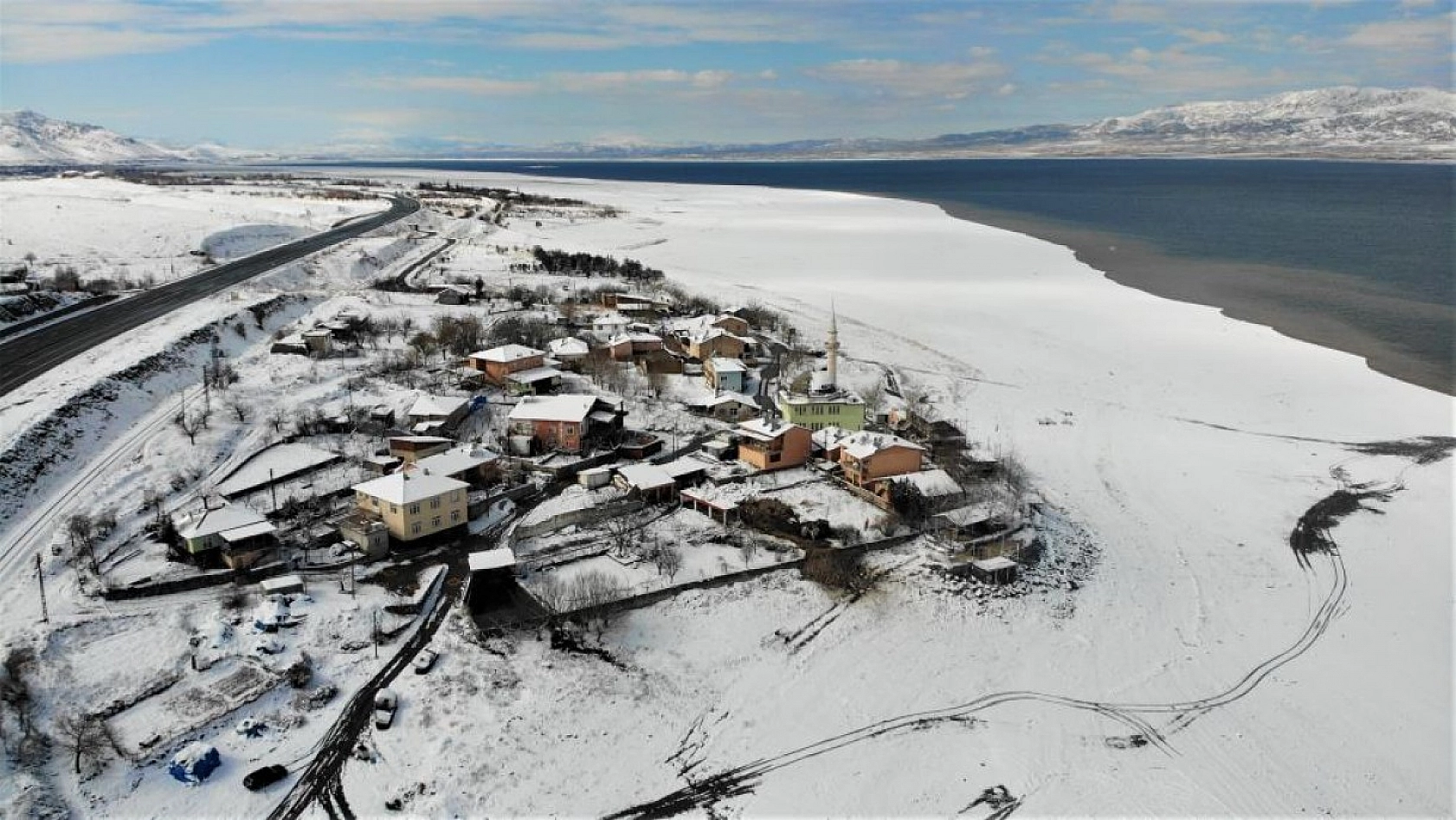 Şirin Köy'den Kar Manzaraları