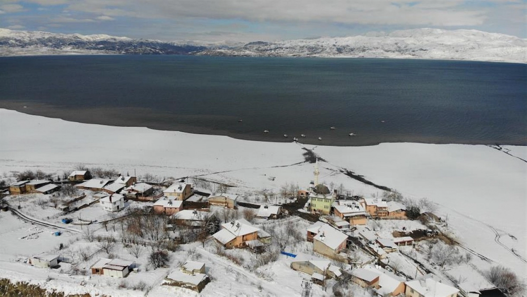 Şirin Köy'den Kar Manzaraları