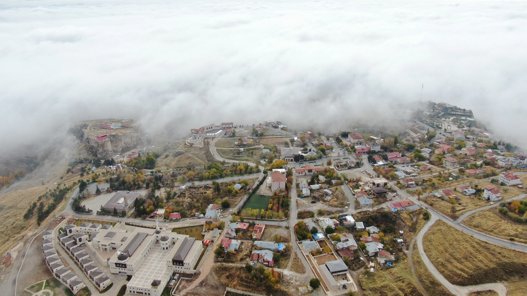 Elazığ'da Sis'li Manzara