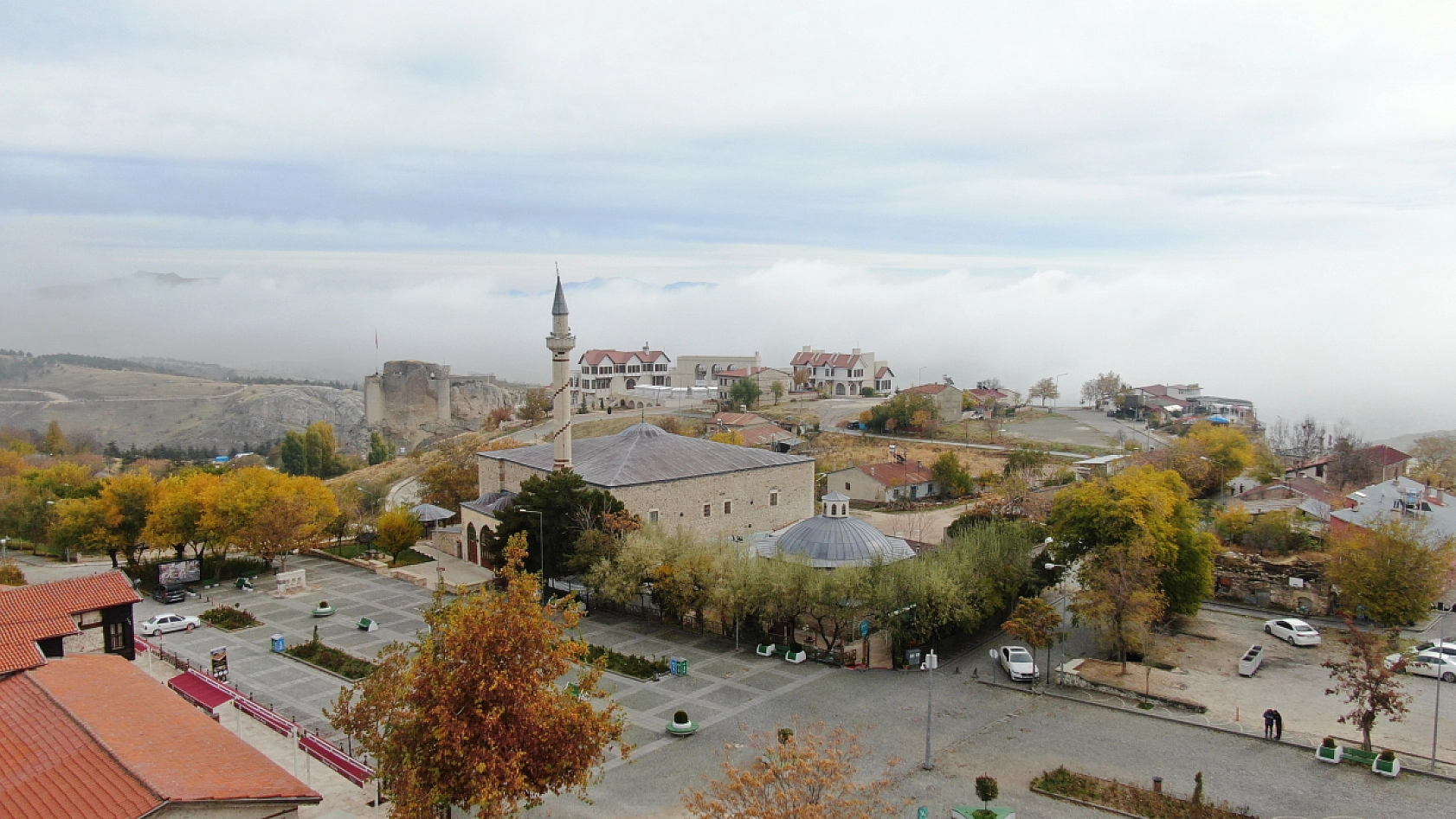 Elazığ'da Sis'li Manzara