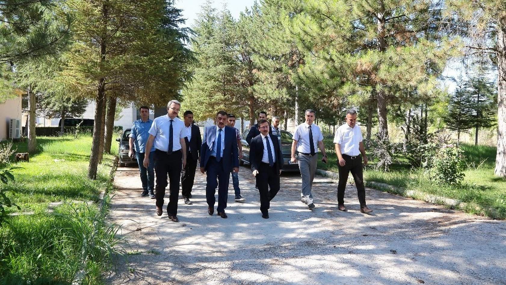 Başkan Gürkan ve Rektör Kızılay, Turgut Özal Üniversitesinde 