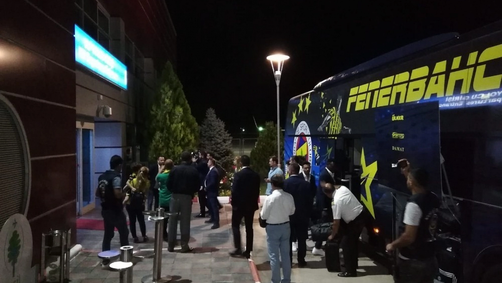 Fenerbahçe kafilesi Malatya'da 
