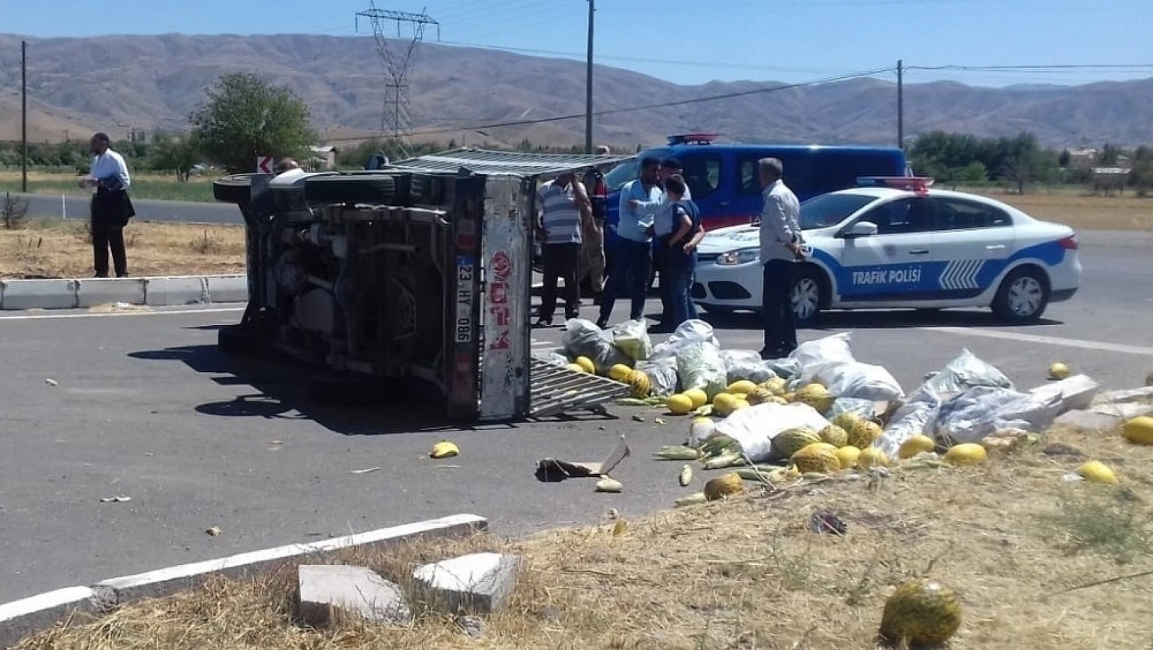 Elazığ'da trafik kazası: 6 yaralı 