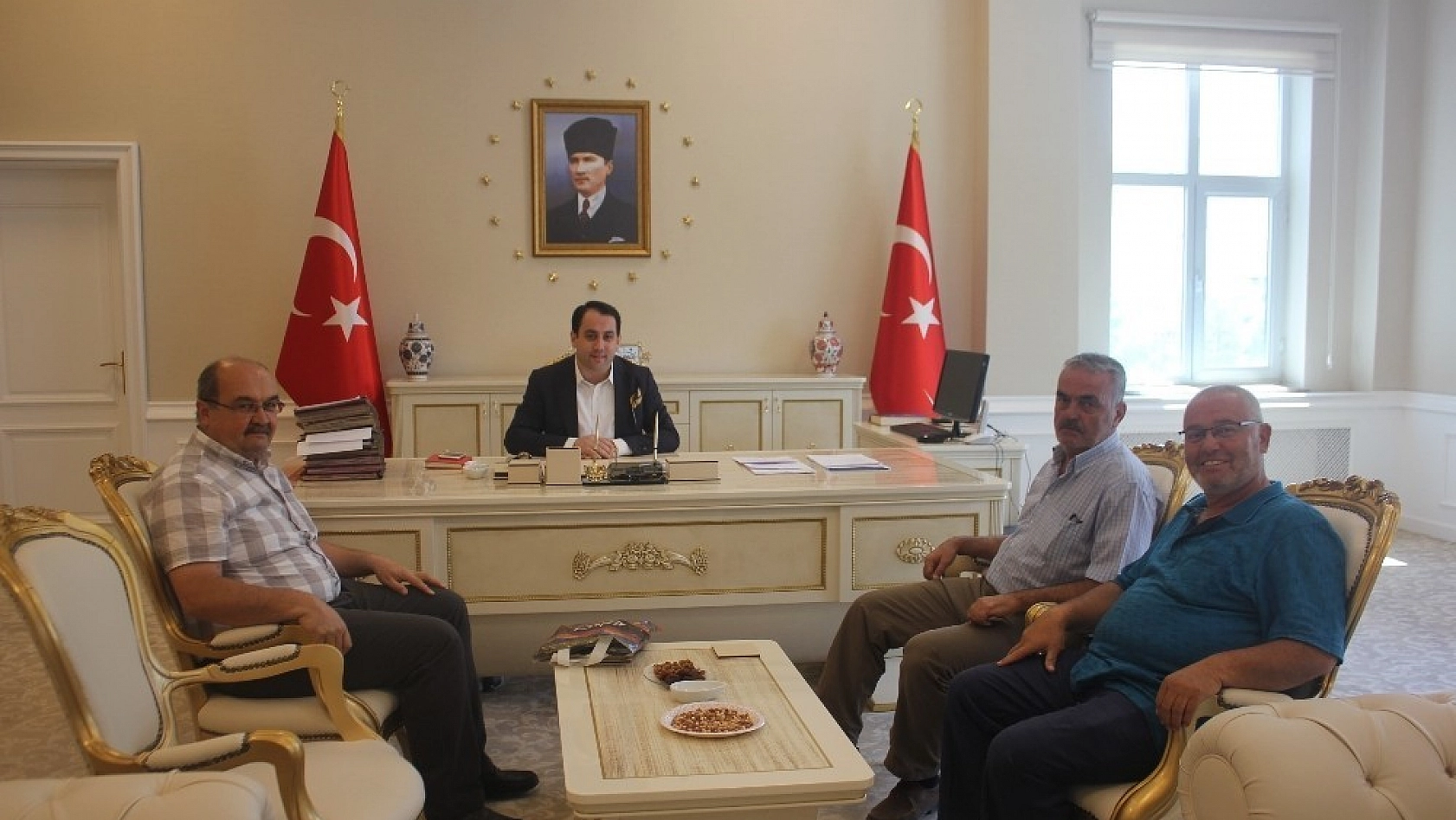Darendespor'dan Kaymakam Zengince'ye ziyaret 