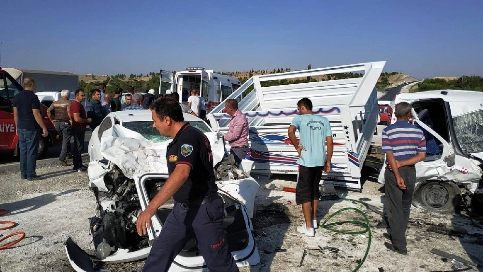 Malatya'da iki araç çarpıştı: 1 ölü, 1 yaralı 