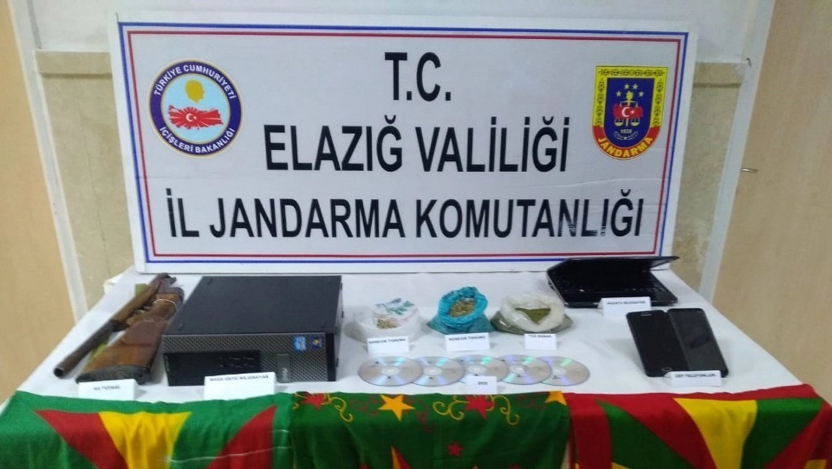 Elazığ'da  PKK/KCK operasyonu: 4 gözaltı 
