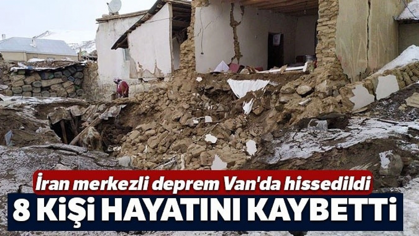 Enkaz Altı Arama Çalışmaları Sürüyor!