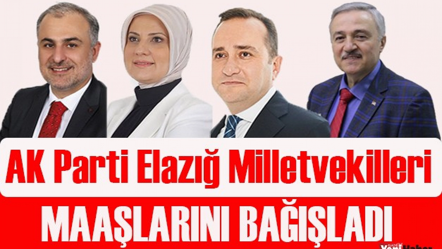 AK Parti Elazığ Milletvekilleri, Maaşlarını Bağışladı