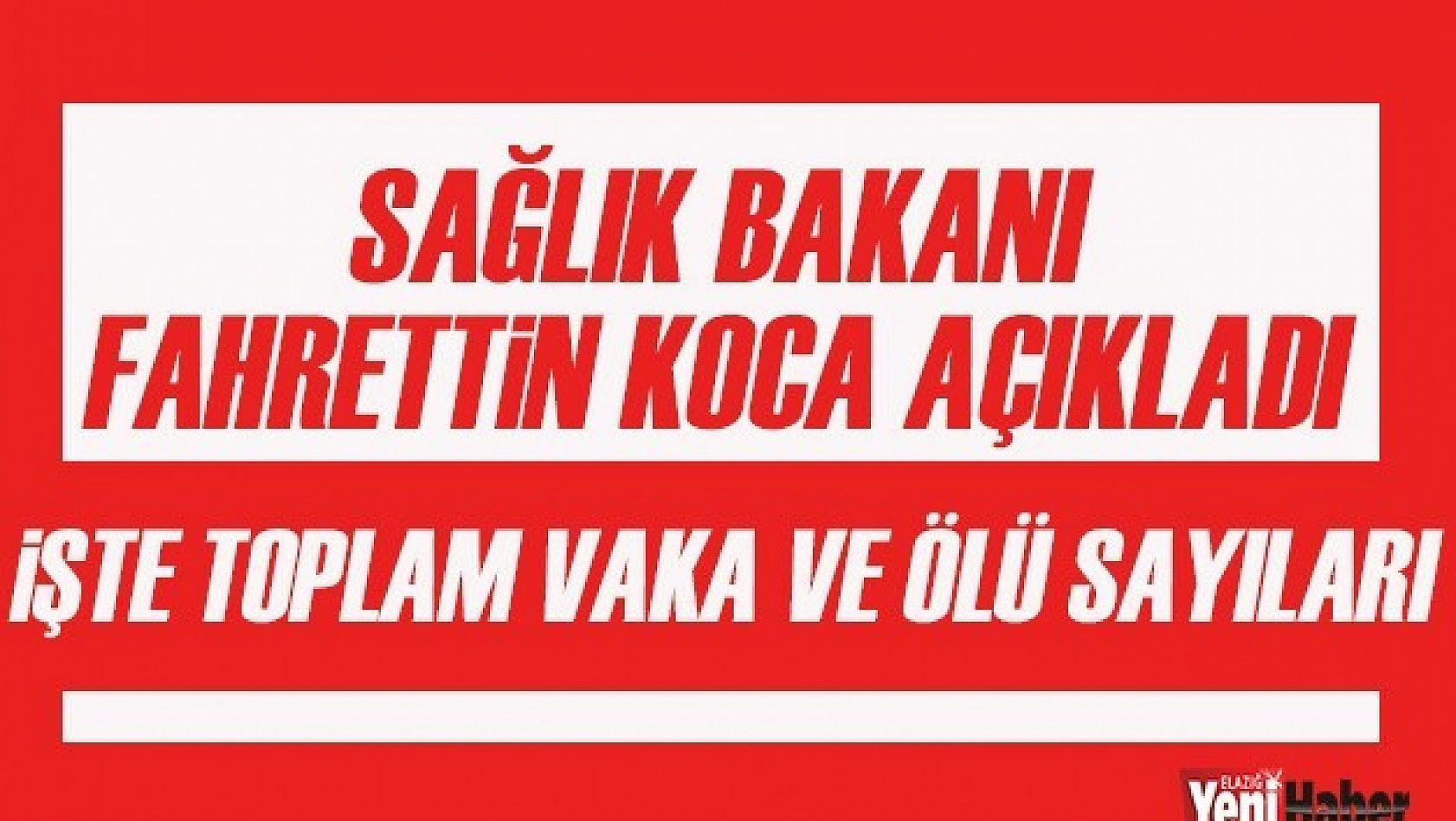 Bakan Koca Açıkladı!