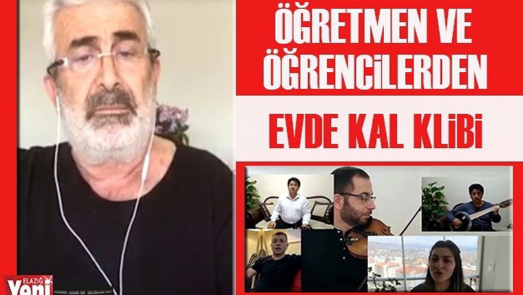 Öğretmen ve Öğrencilerden &quotEvde Kal" Klibi