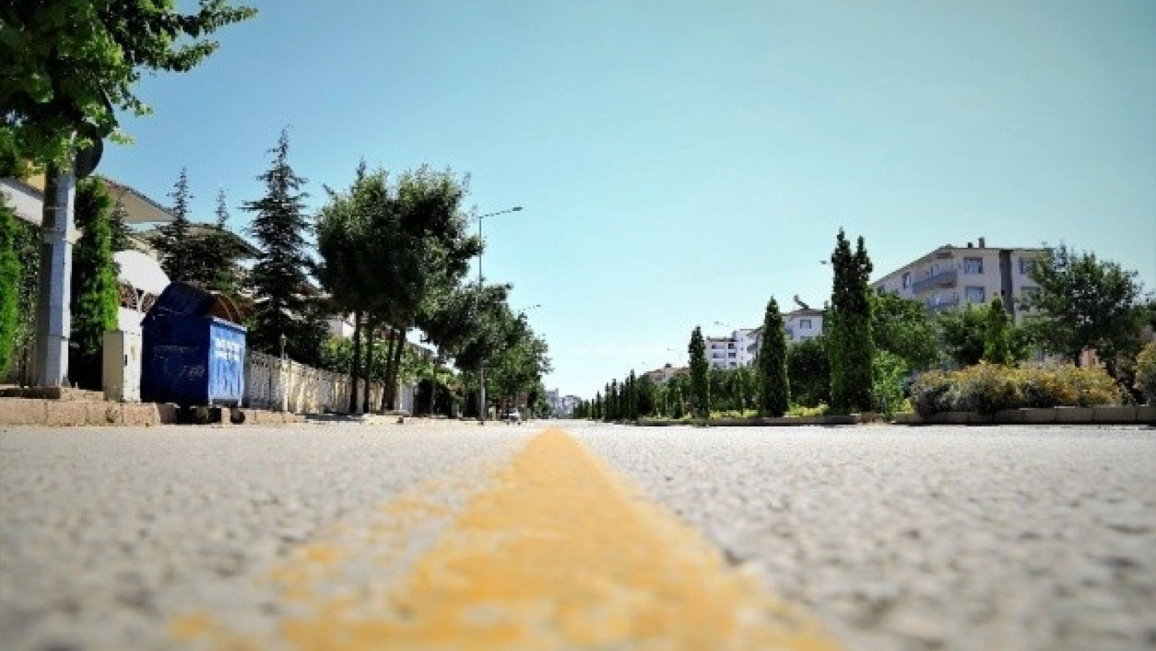 Elazığ'da Sokaklar ve Parklar Sessiz Kaldı