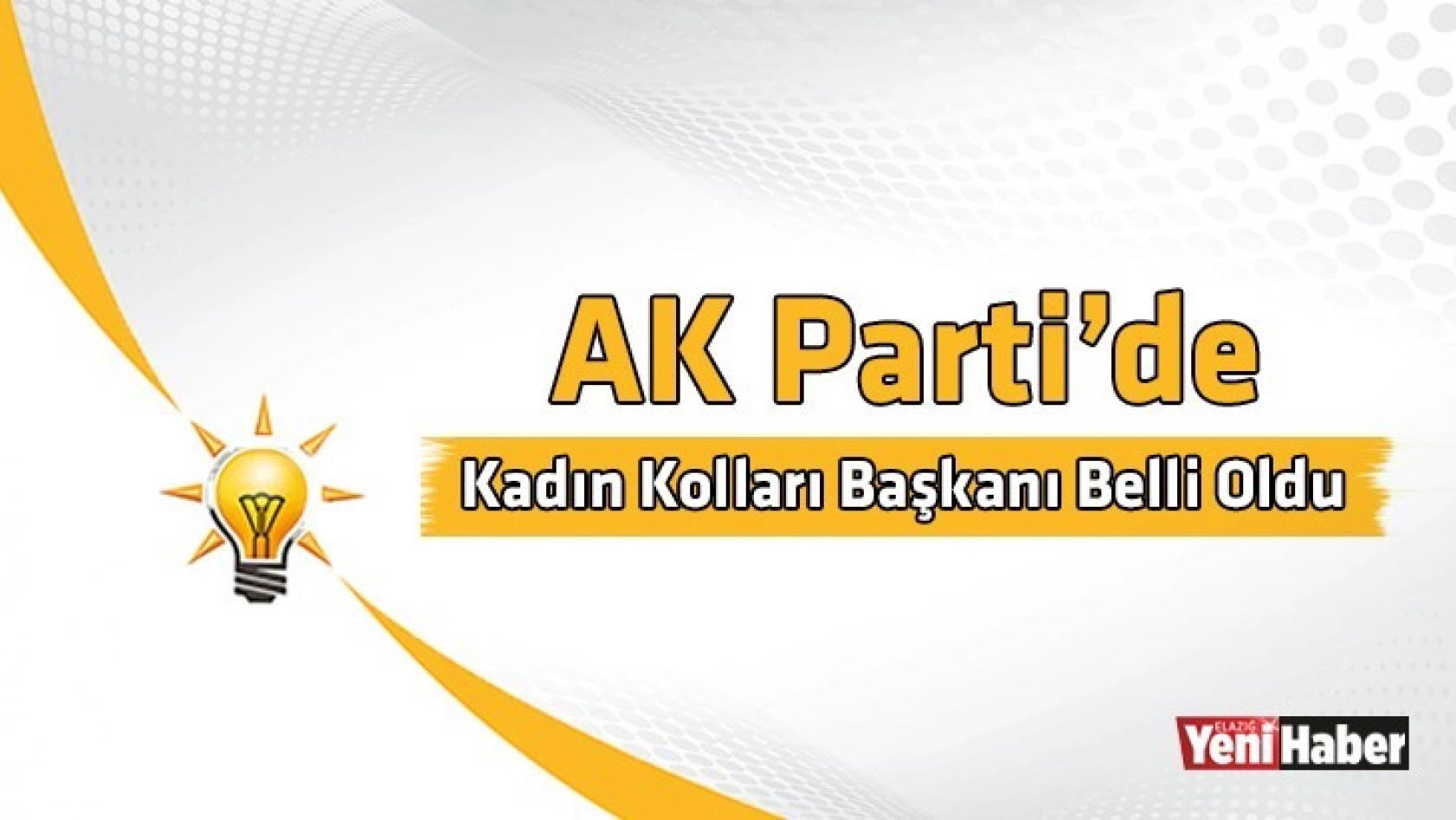 AK Parti'de Kadın Kolları Başkanı Belli Oldu