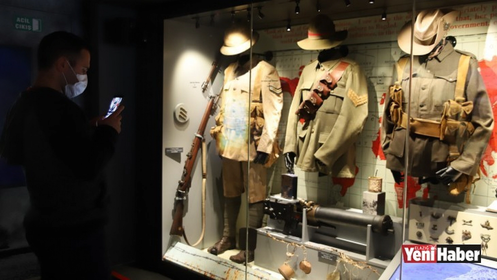 Çanakkale Savaşları Mobil Müzesi'nin 40'ıncı durağı Elazığ oldu