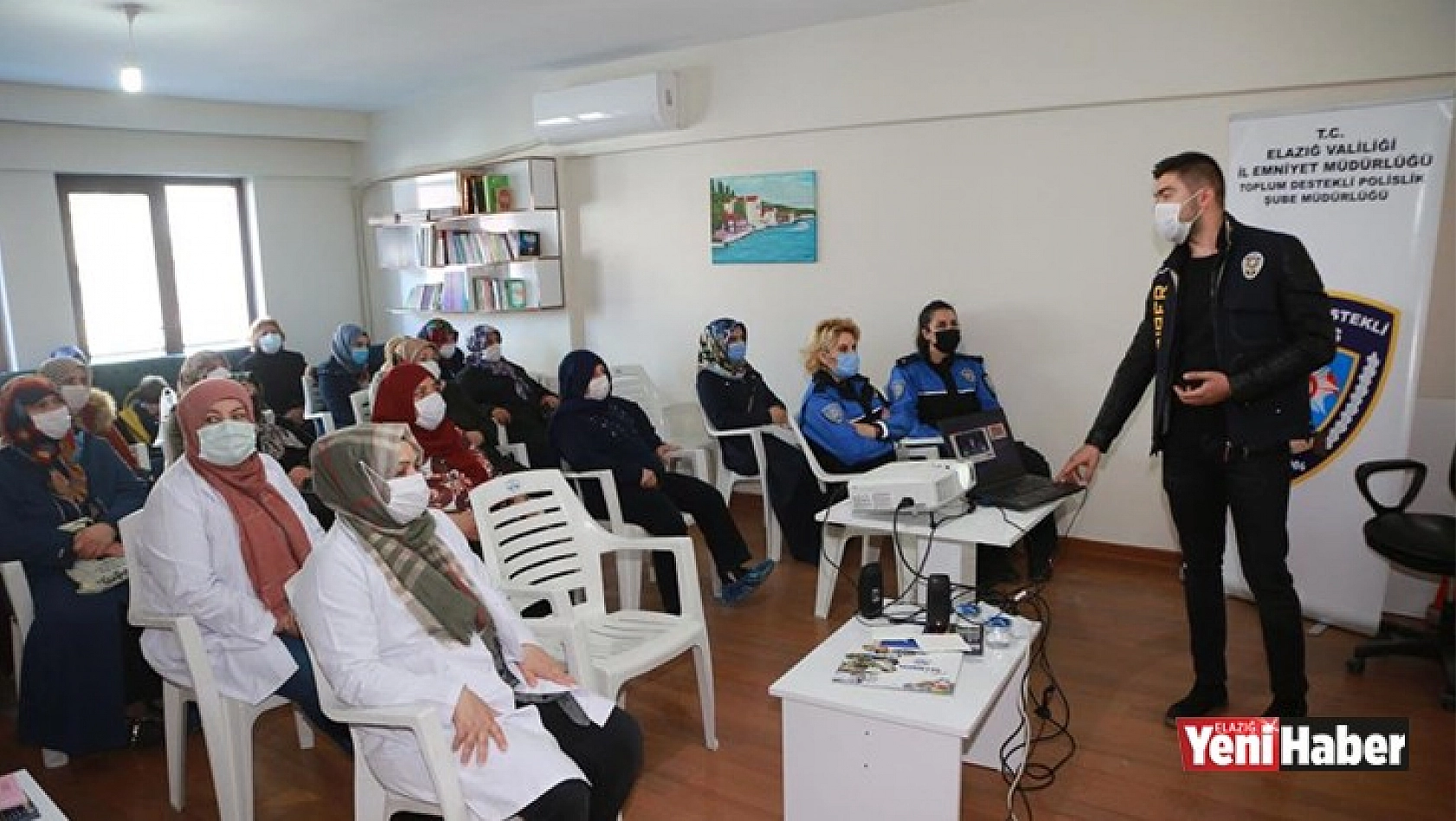 Elazığ'da 'En iyi Narkotik Polisi Anne' Projesi