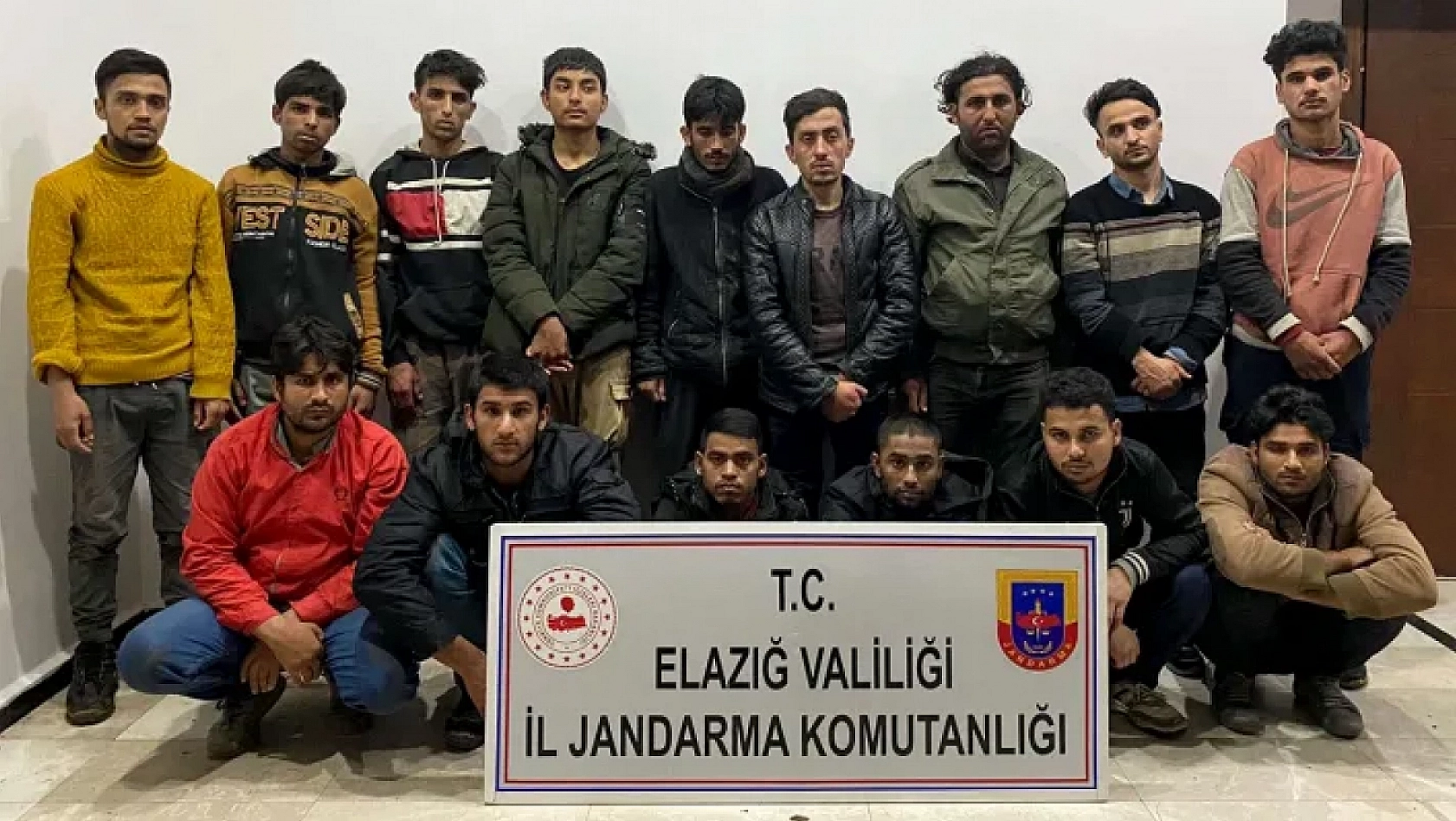 Elazığ'da Kaçak Göçmen Operasyonu