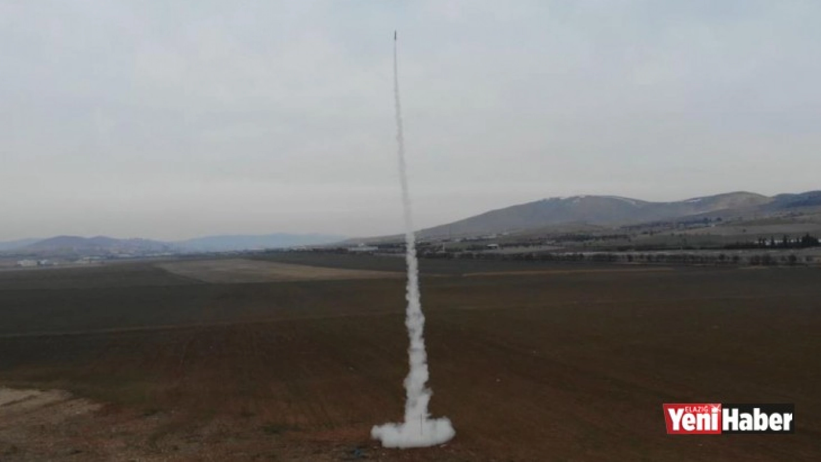 Elazığ'da Roket Üretildi