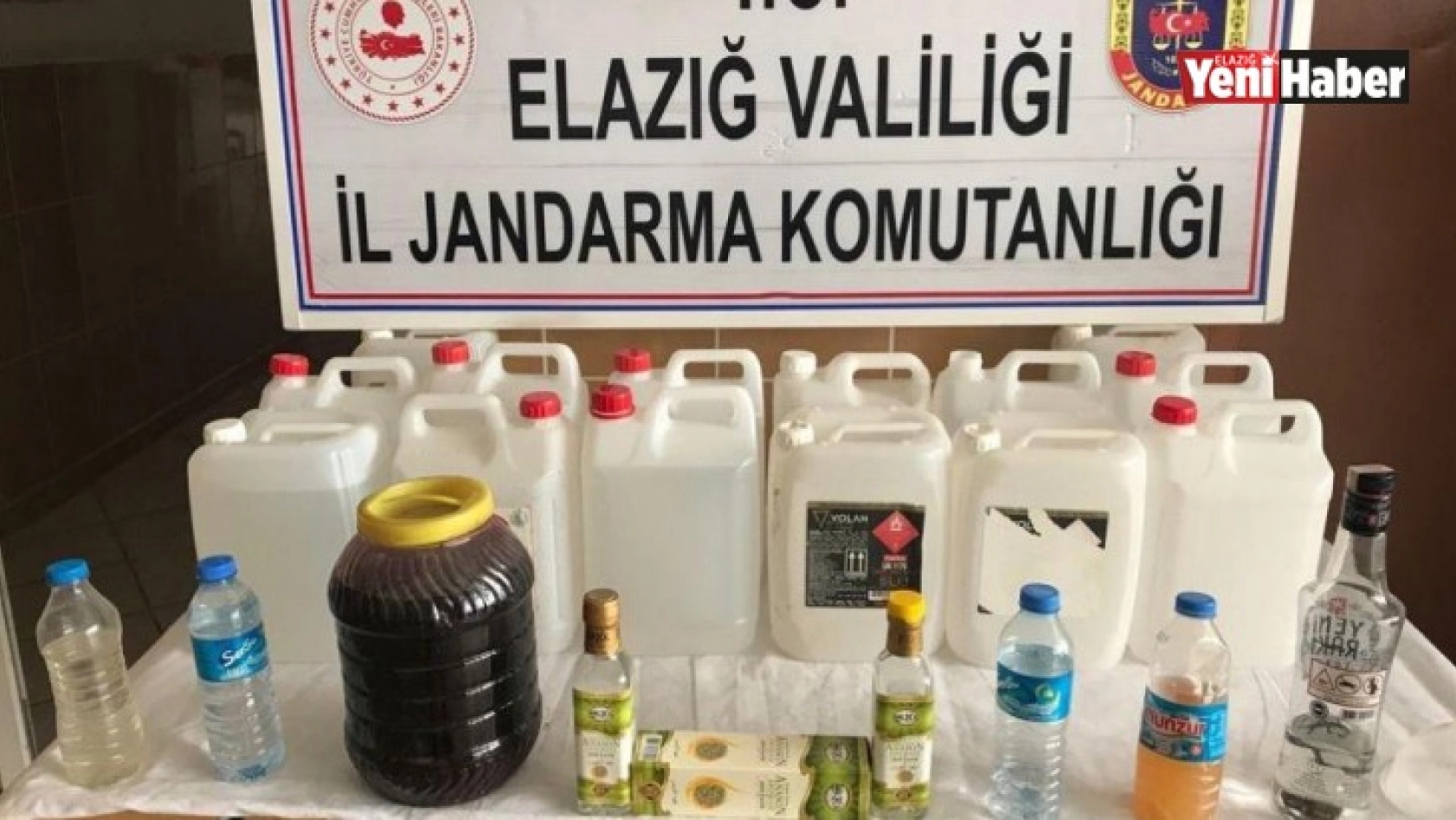 Elazığ'da Sahte İçki Operasyonu!