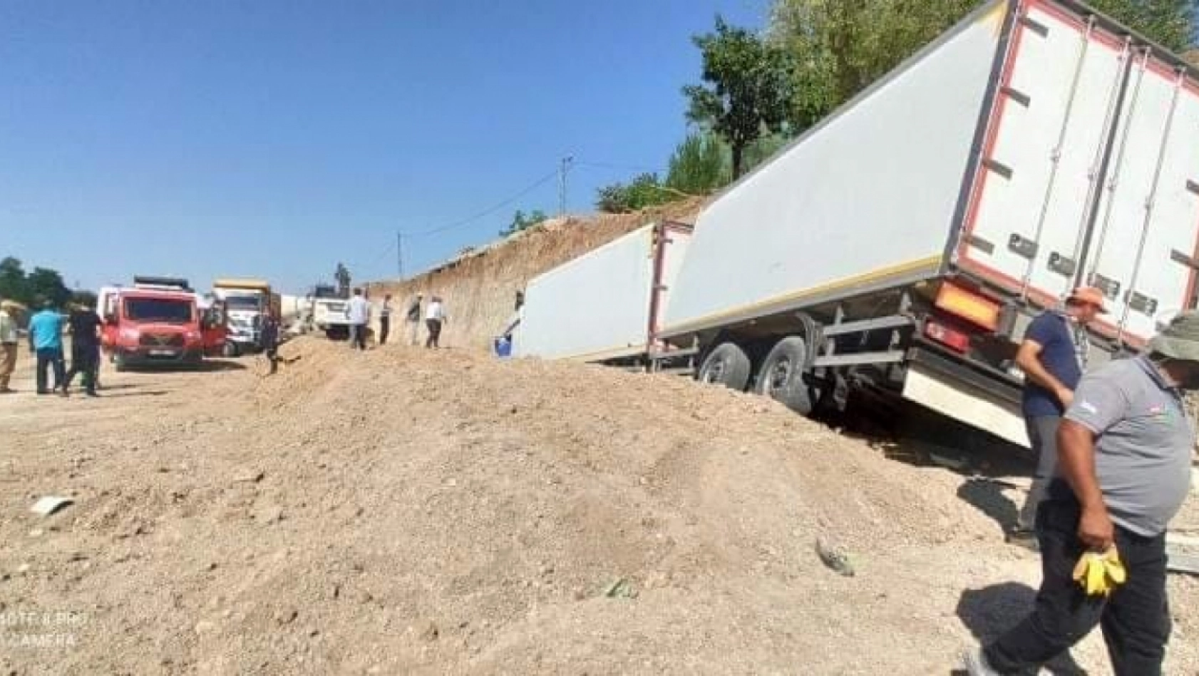 Elazığ'da Tır Kazası