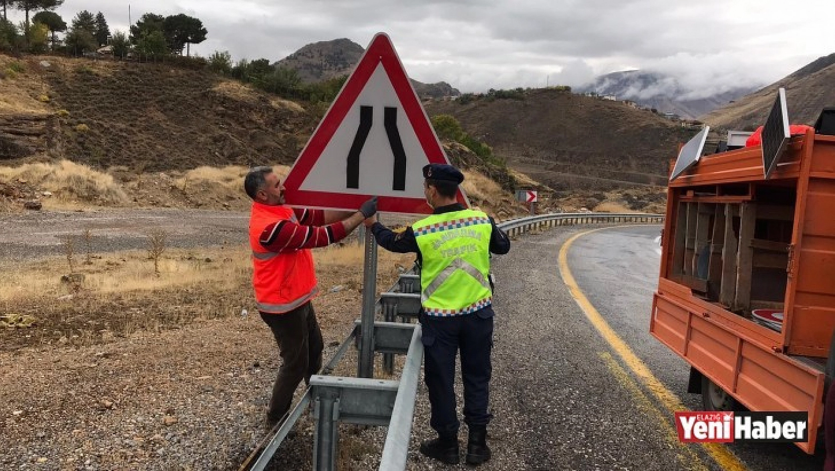 Elazığ'da Trafik Kazalarına Karşı Önlem!