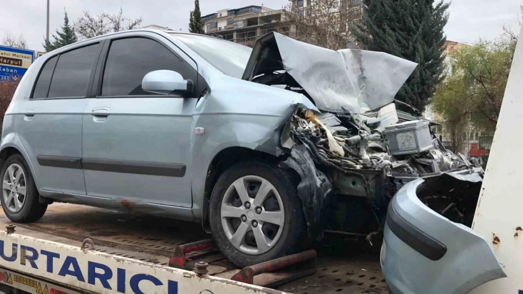 Elazığ'da Trafik Kazası