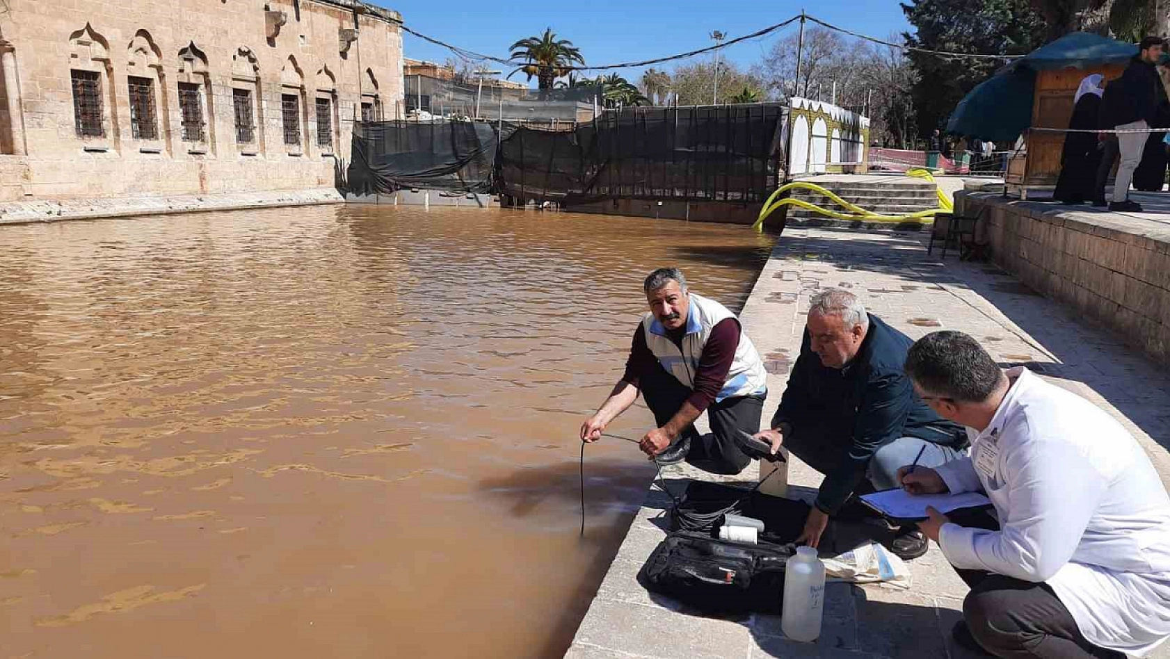 Elazığ Ekibi Balıklıgöl'de İnceleme Yaptı
