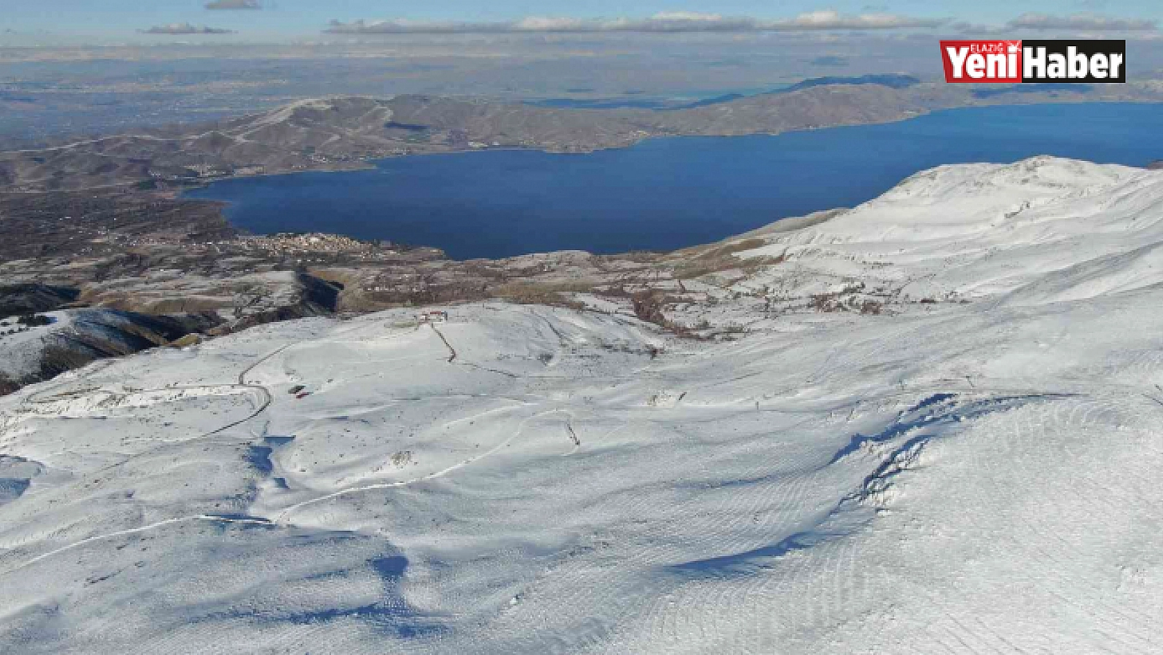 Göl Manzaralı Kayak Merkezi Sezona Hazırlanıyor
