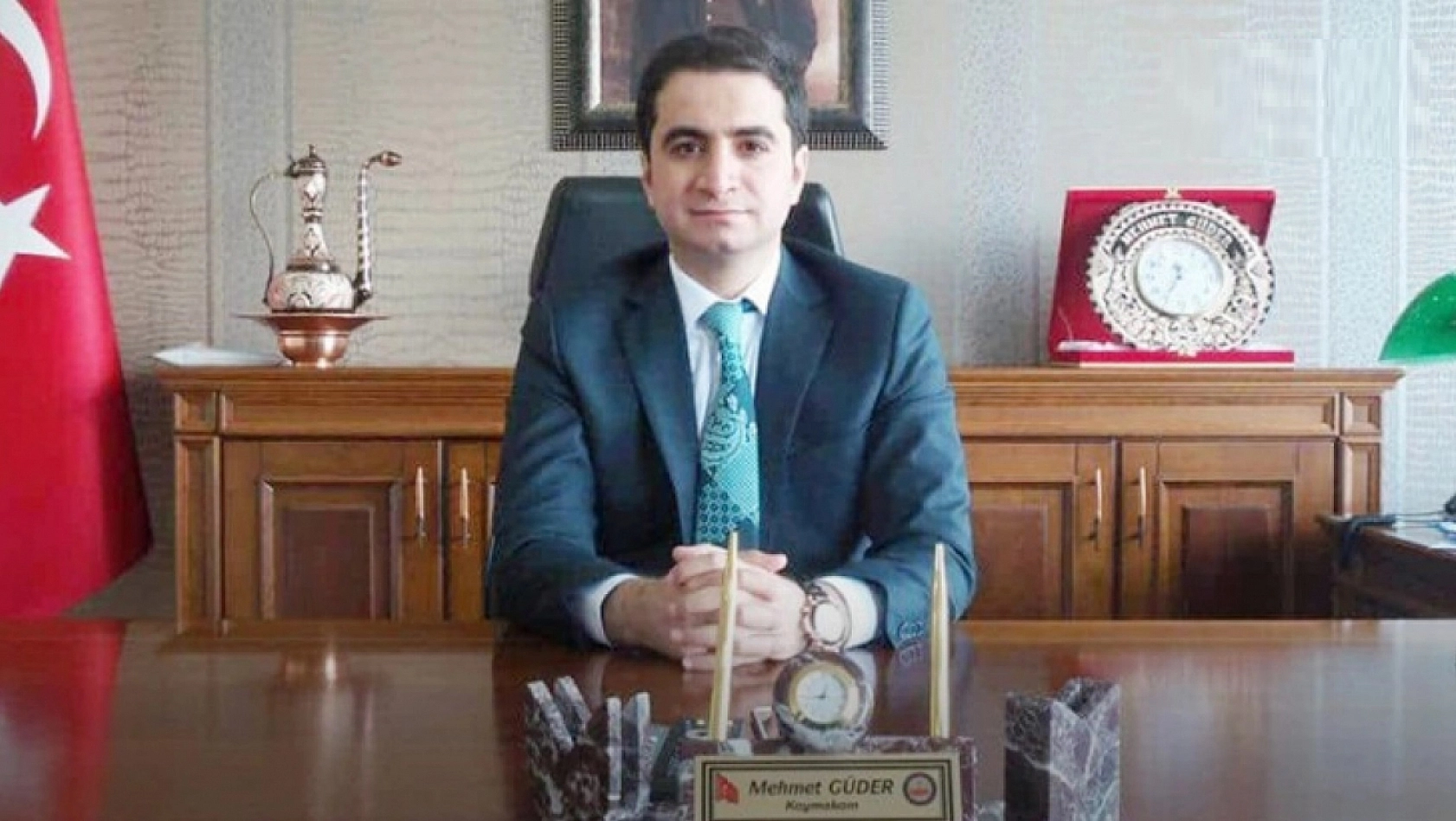 Kaymakam Güder'e Yeni Görev