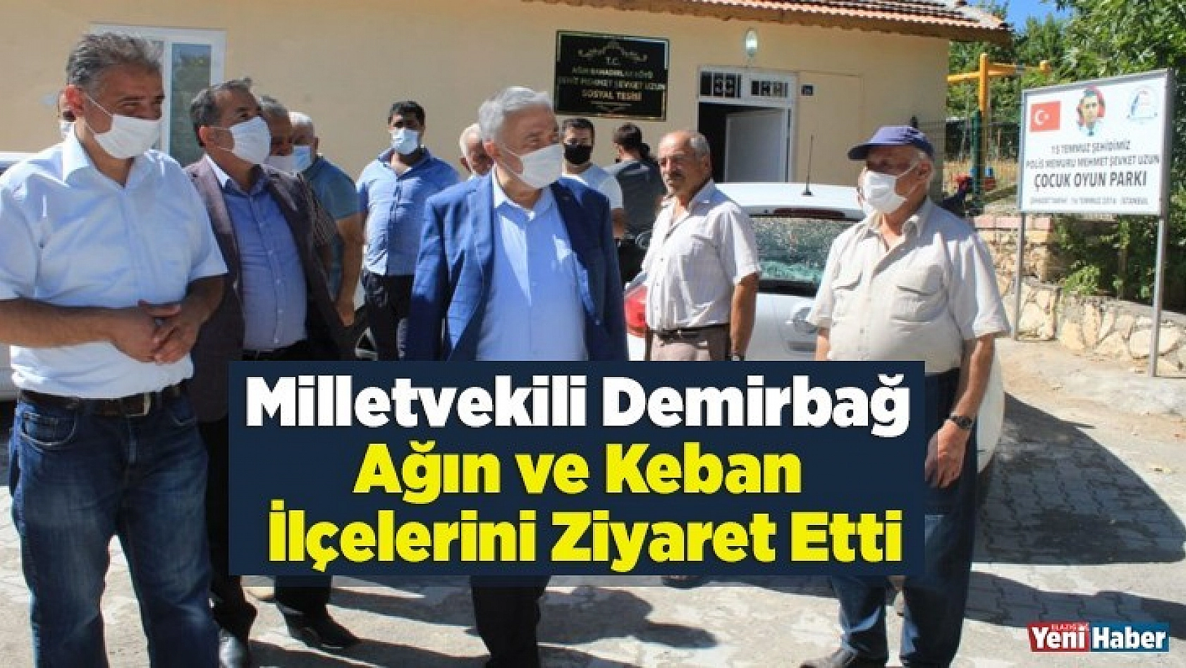 Milletvekili Demirbağ, Ağın ve Keban İlçelerini Ziyaret Etti