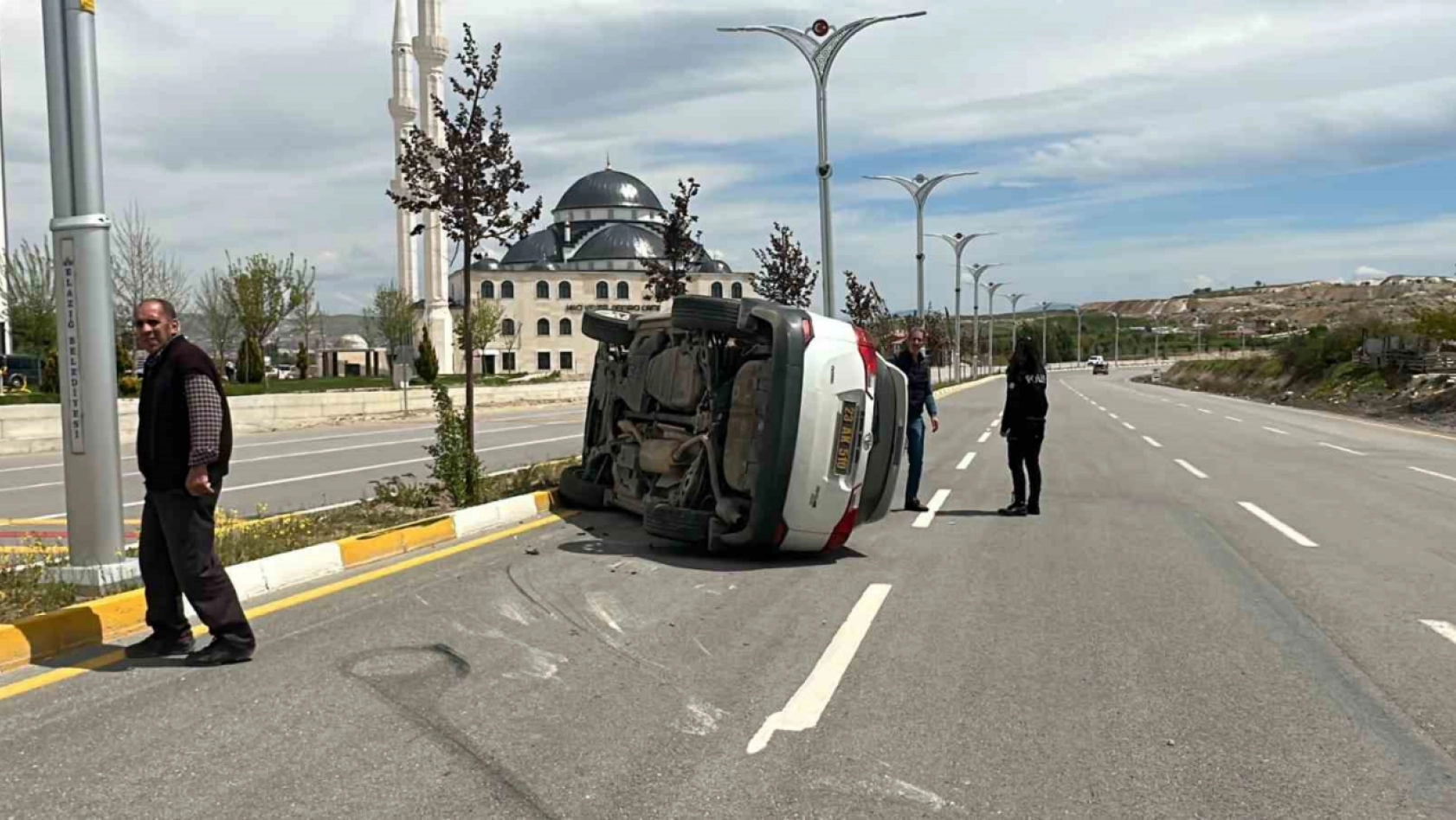 Başkan Gündoğan Trafik Kazası Geçirdi