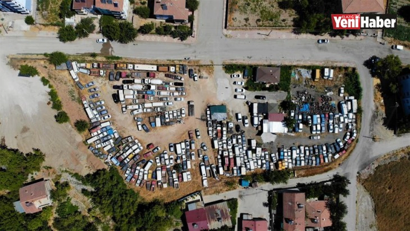 Elazığ'da Araç Mezarlığı 60 Milyonluk Servet Çürüyor !
