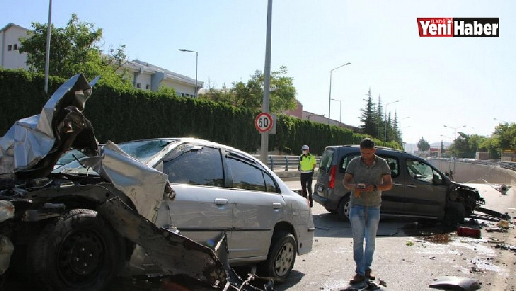 Elazığ'da Feci Kaza!