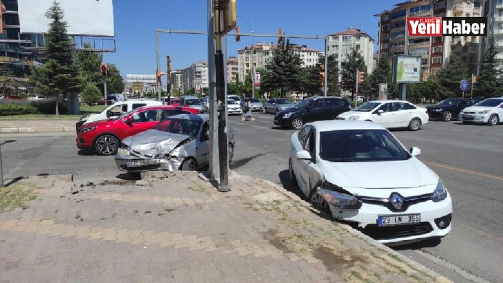 Elazığ'da Trafik Kazası!