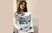 Atatürk Portresi Hayran Bıraktı