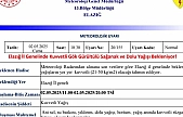 Meteorolojiden Elazığ'a 'kuvvetli yağış' uyarısı
